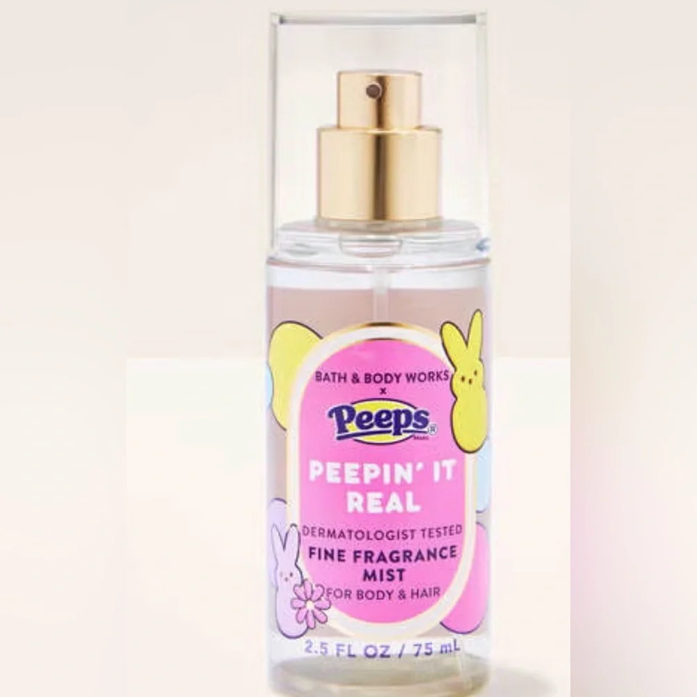 BATH & BODY WORKS PEEPIN’ IT REAL TRAVEL SIZE FINE FRAGRANCE MIST - Picture 4 of 4
